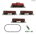 Fleischmann 5170005 - N - Digital-Startset Diesellok BR 204 mit 3 Güterwagen, DB AG, Ep. V-VI - DC-Digital